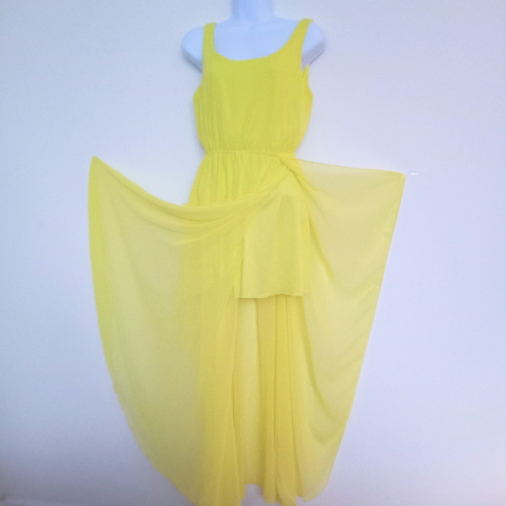 NWT🎁FREE GIFT INCLUDED 🎁Lightweight Layered Chiffon Maxi Dress - Picture 12 of 15